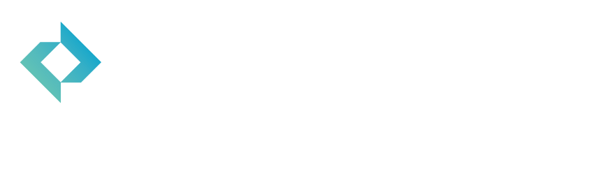 GrupoVidere – Logotipo Horizontal Branco